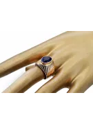 Ring Vintage Sapphire Original Vintage 14K Rose Gold vrc127r